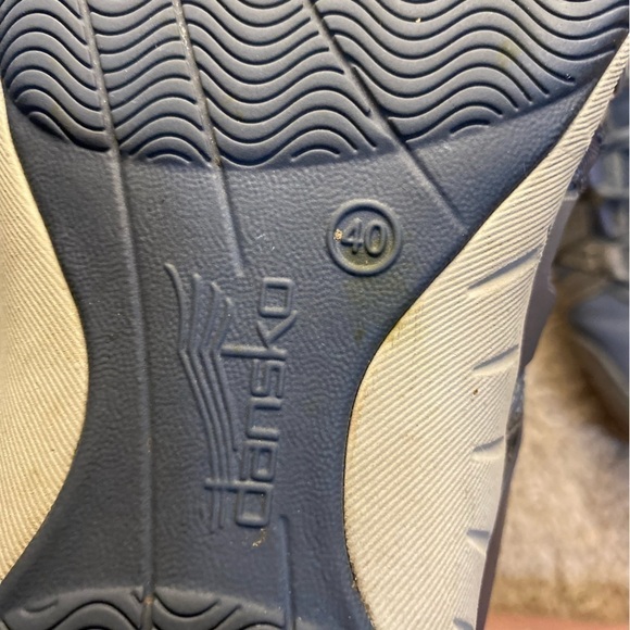 Dansko Honor Leather and Suede Sneakers Size 40/9.5 - Picture 2 of 7